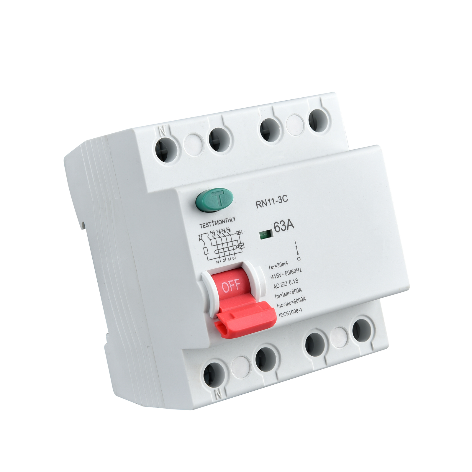 4p wifi rccb smart breaker control 4p wifi rccb smart breaker control