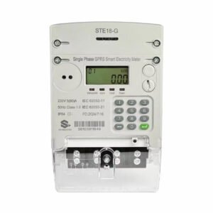 ami smart prepaid electricity meter gprs lorawan single phase sts iec