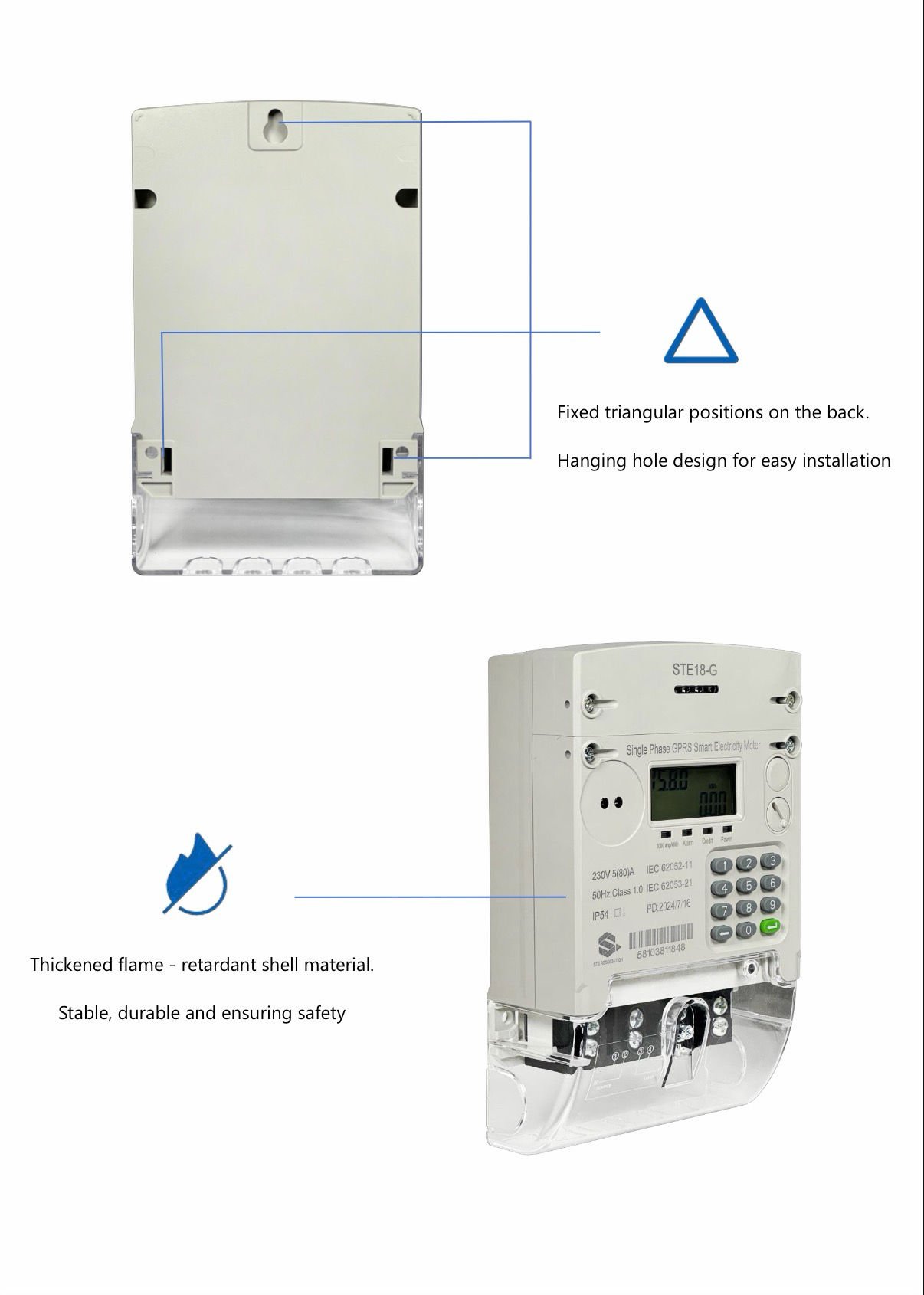 ami smart prepaid electricity meter gprs lorawan single phase sts iec ami smart prepaid electricity meter gprs lorawan single phase sts iec