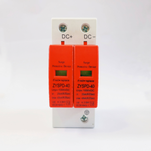 dc 1000v surge protector 2p/4p pv spd t2 industrial arrester