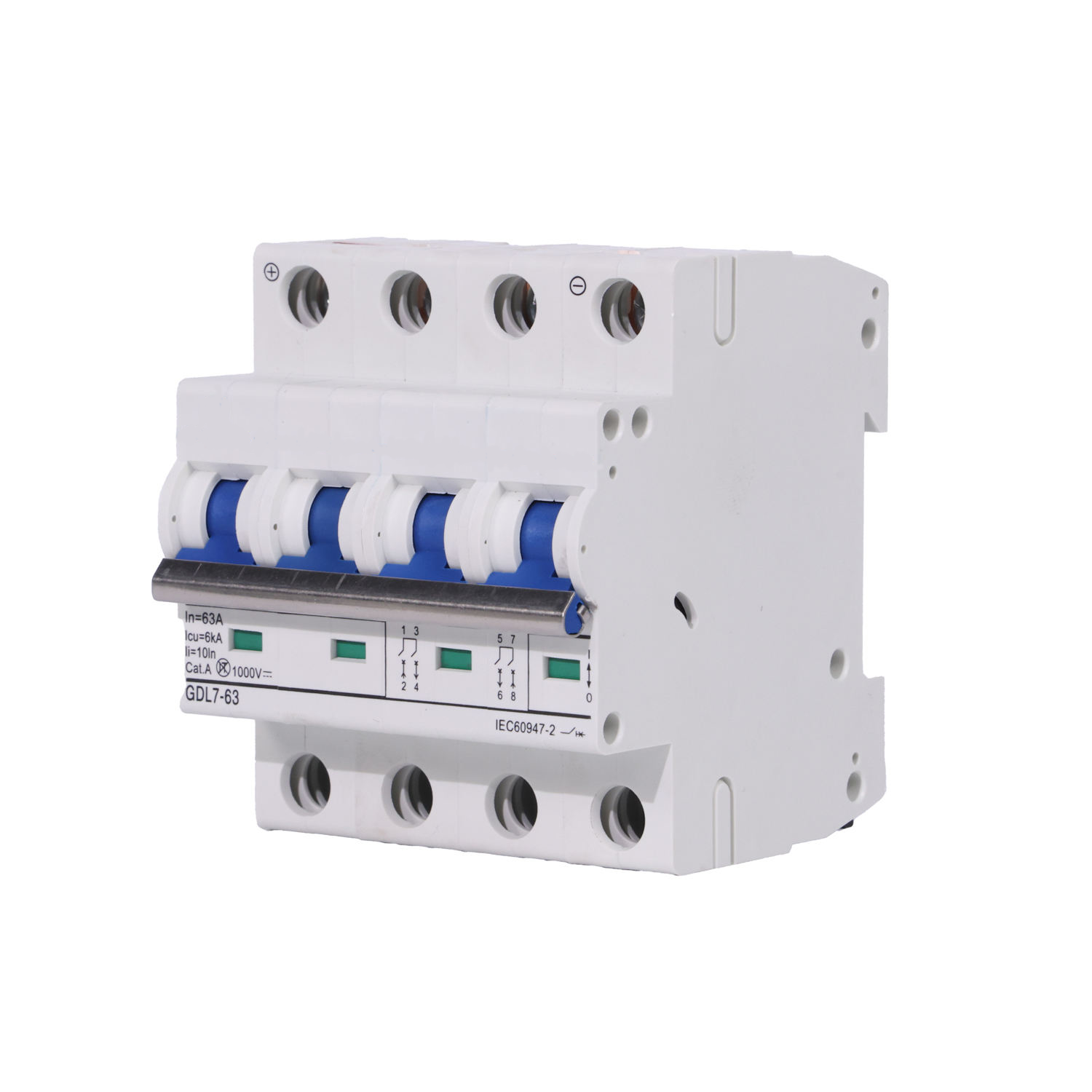 dc mcb 1000v 4p 10a 63a miniature circuit breaker solar pv dc mcb 1000v 4p 10a 63a miniature circuit breaker solar pv