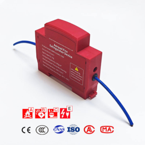 din rail aerosol fire extinguisher ce certified for electrical panel