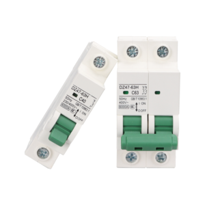 dz47 63 2p miniature circuit breaker 400v mcb intelligent type