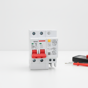 dz47le 2p 63a rccb rail mount residual current circuit breaker