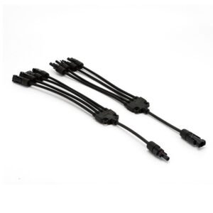 mc4 y branch solar connector 1000v 30a parallel adapter cable