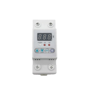 over and under voltage protector 40a 230v din rail adjustable relay