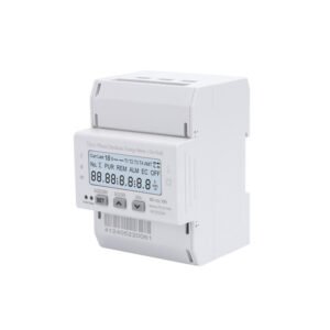 Home three phase energy meter lcd din rail modbus 3wire 4wire kwh