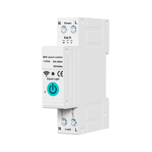 tuya wifi smart mcb 63a 110v 220v single pole metering universal