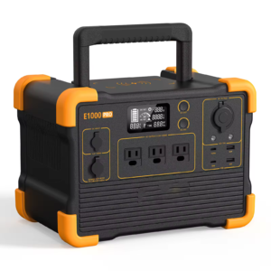 1200w lifepo4 solar generator, portable home energy storage power station & solar inverter charger