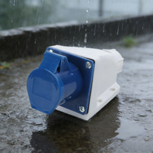 16a 3p surface socket ip44 dustproof waterproof indoor outdoor