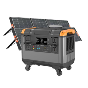 2400w lifepo4 solar generator portable power station