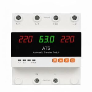 dual power ats 220v 4p 63a 100a solar transfer switch