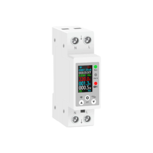1p+n wifi smart mcb energy meter kwh lcd tuya timer relay