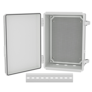 junction box 250x350x150mm abs ip67 wall mount waterproof grey