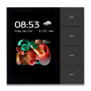 smart touch screen light switch wireless remote