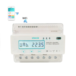 three phase wifi prepaid meter din rail wireless smart energy
