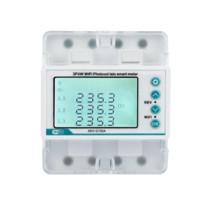 wifi smart meter 3 phase 4 wire reclosing over/under voltage phase loss